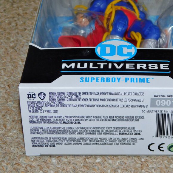2021 McFarlane DC Multiverse Infinite Crisis 7" Superboy-Prime Figure MIB New - Picture 7 of 10